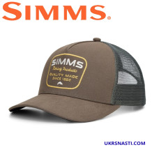 Кепка Simms Double Haul Trucker Loden Stamp Lockup